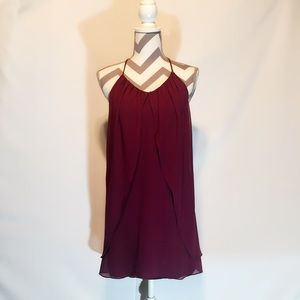 Alice+Olivia Draped Panel Dress